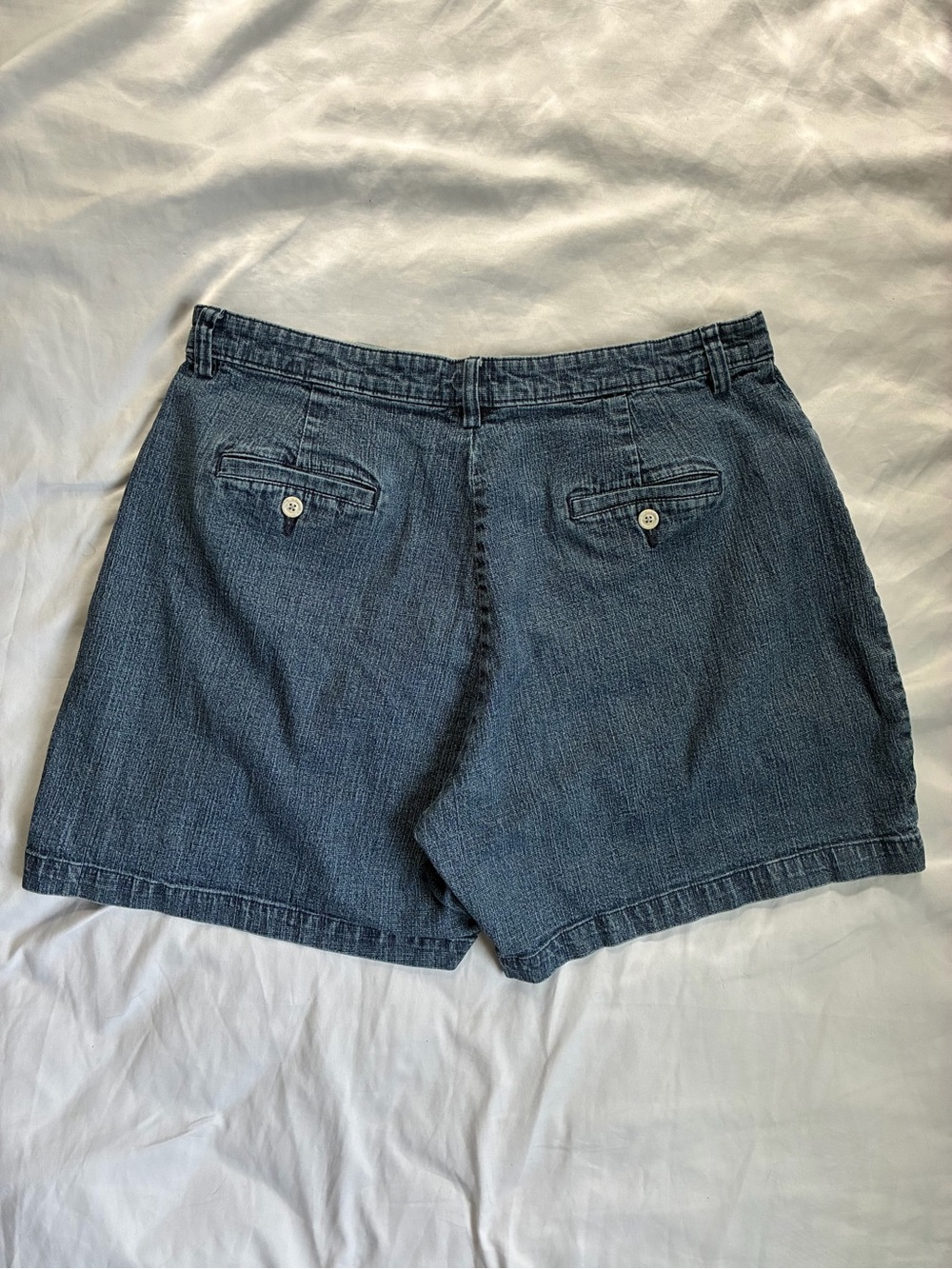 Lee Curvy Fit Denim Shorts Women’s 16W Cuffed Blue Jean Shorts